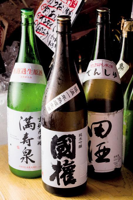 日本酒は日替わりで一律500円！