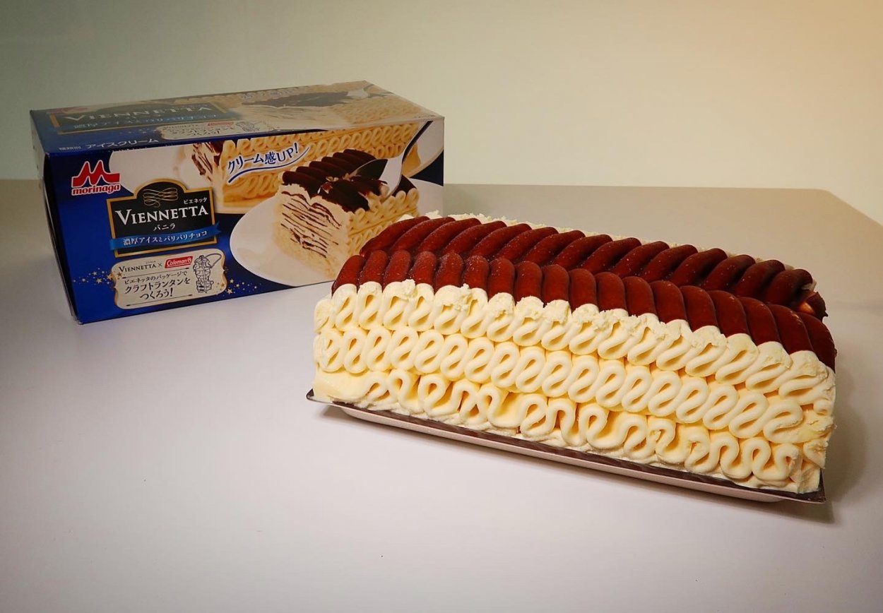  森永乳業の「ビエネッタ バニラ」はアイスケーキの中でもロングセラー 