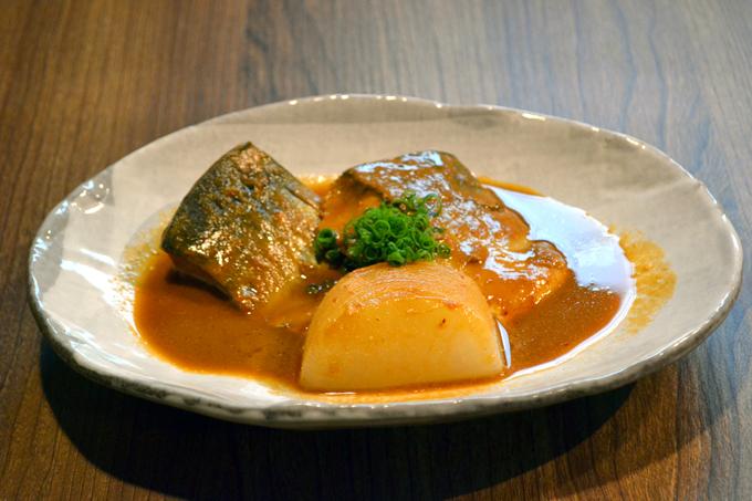 「銀鯖の味噌煮」630円