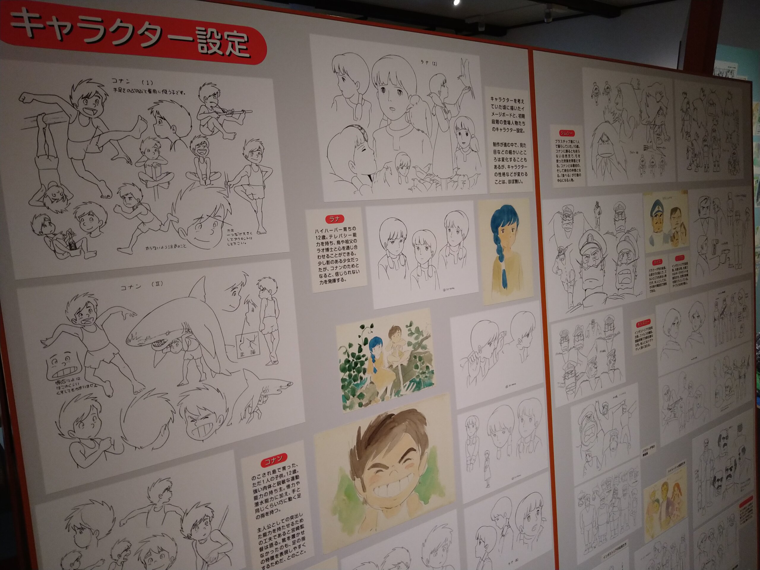 キャラクター設定について解説　(c)NIPPON ANIMATION CO.,LTD. (c)Museo d'Arte Ghibli (c)Studio Ghibli
