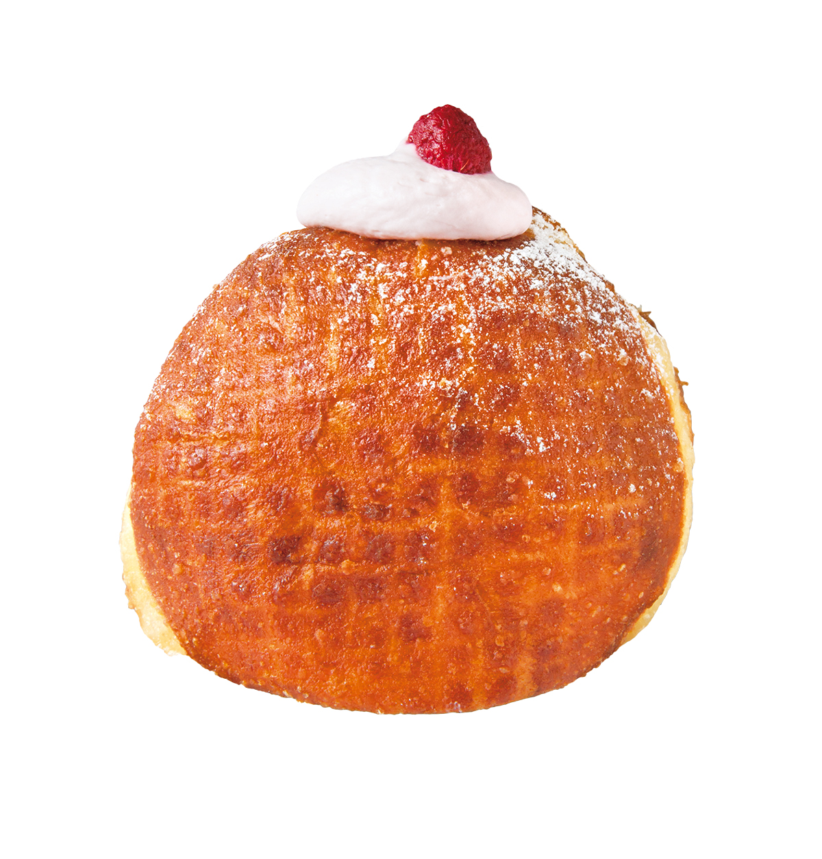 『I'm donut?（アイムドーナツ）』<br />
framboise（フランボワーズ）421円<br />
フランボワーズは、甘酸っぱいフランボワーズクリームに、クリームチーズの風味で味わいが広がる