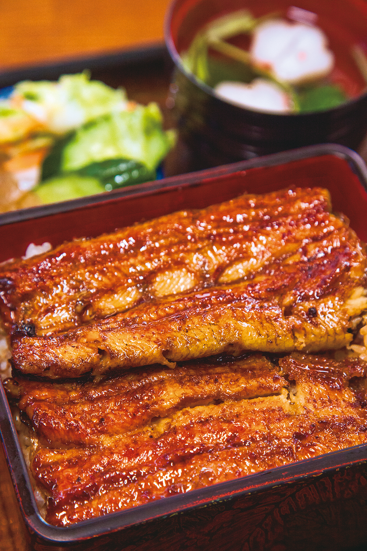 田村川魚店（水戸／うなぎ）うなぎの味わい、白米の旨さに前のめりに