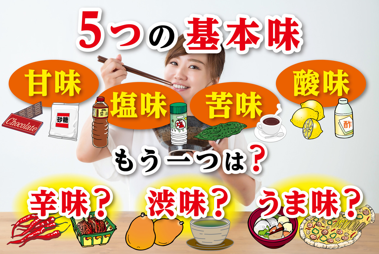五つの基本味, 味の種類 一覧表 – GRVIFZ