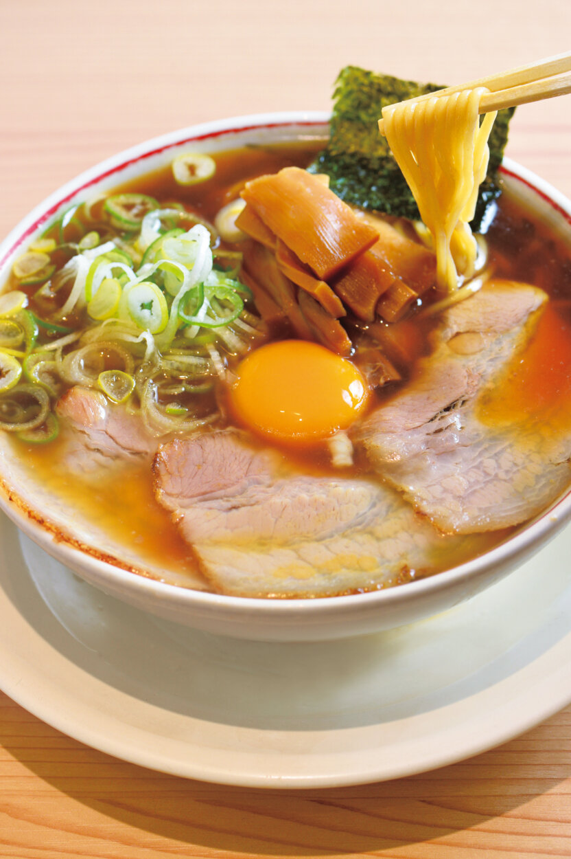 東京駅の朝ラーメン