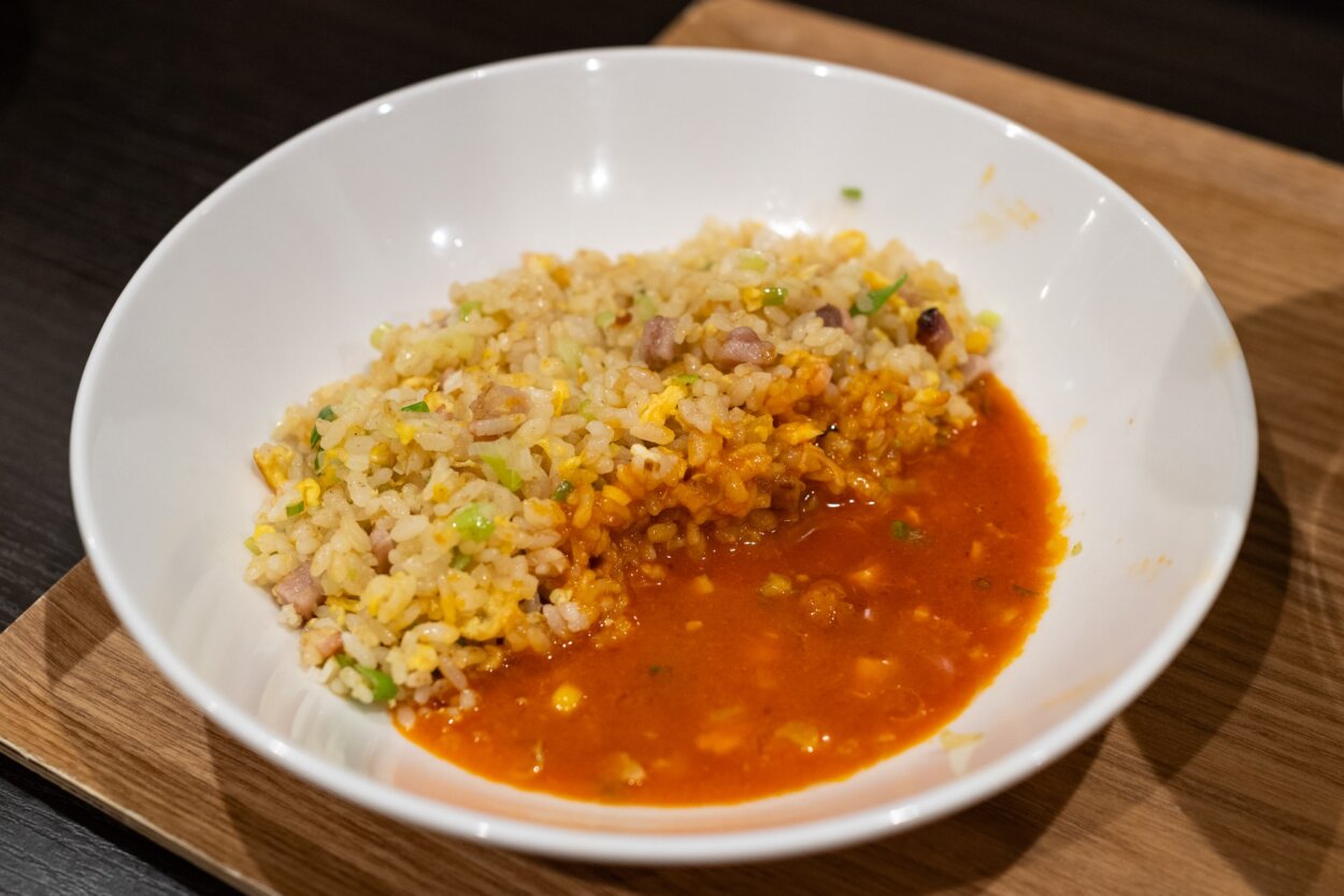 担々麺と炒飯の〆はこれで決まり！