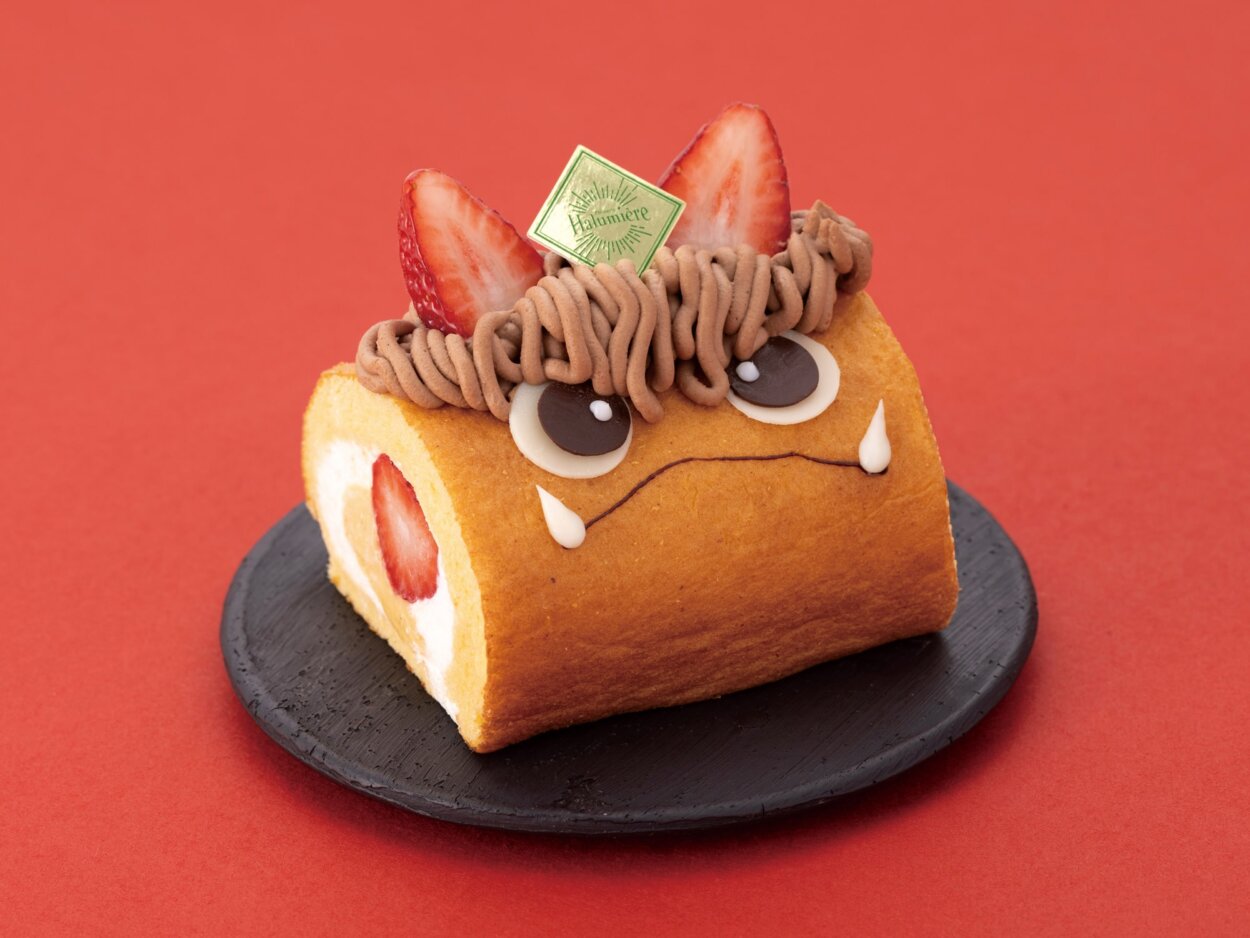 『Halumiere（ハルミエール）』の「鬼ロールケーキミニ」（1500円）