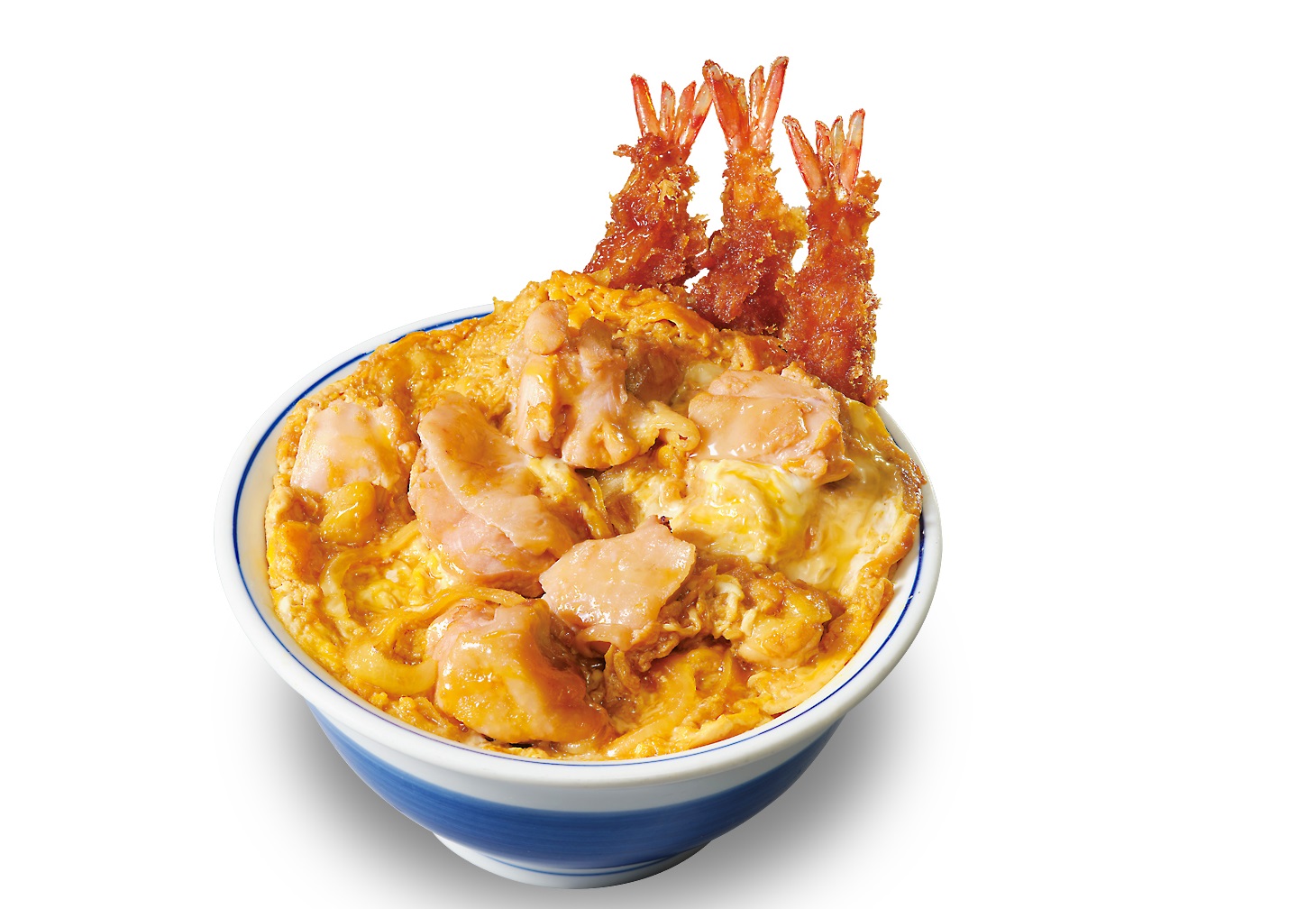 海老フライ3つがドドンっ！ かつやの期間限定新メニュー「海老タレカツ