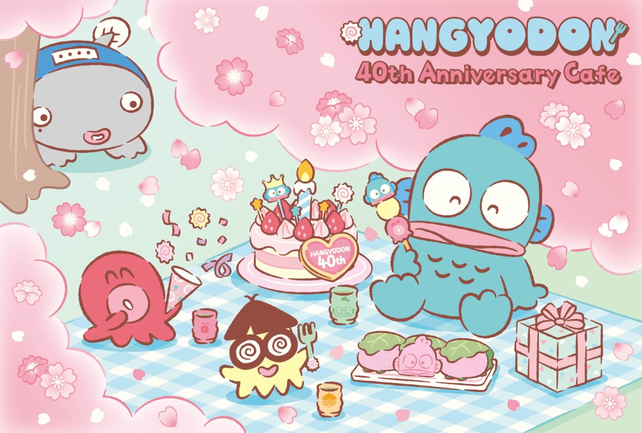 Z世代にリバイバルヒット中！　ハンギョドンの40周年を祝う『HANGYODON CAFE ～40th Anniversary～』が東京・愛知・大阪・北海道で期間限定オープン