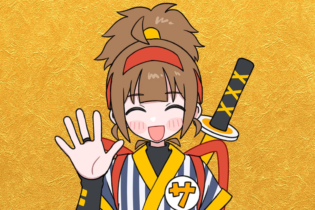 ナニコレかわいい!!】謎の美少女キャラ『サムライたまご食べ美』の
