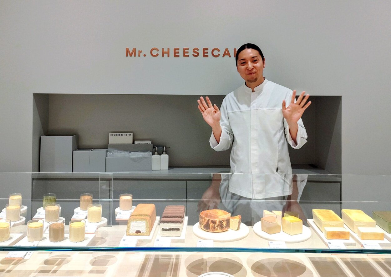 『Mr. CHEESECAKE GINZA SIX店』のシェフ・田村浩二氏