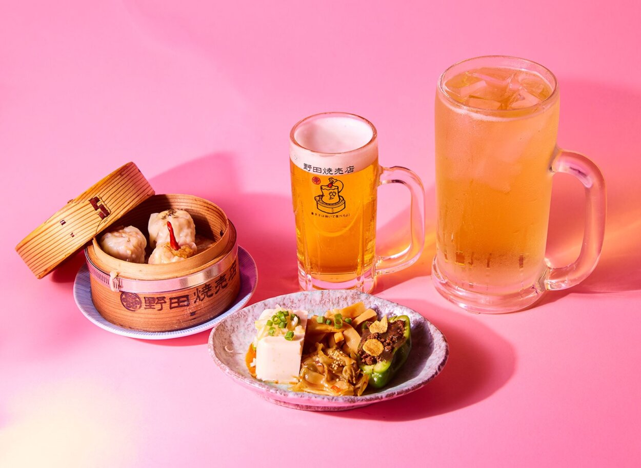 『野田焼売店』の「夏の2000べろセット」（2000円）