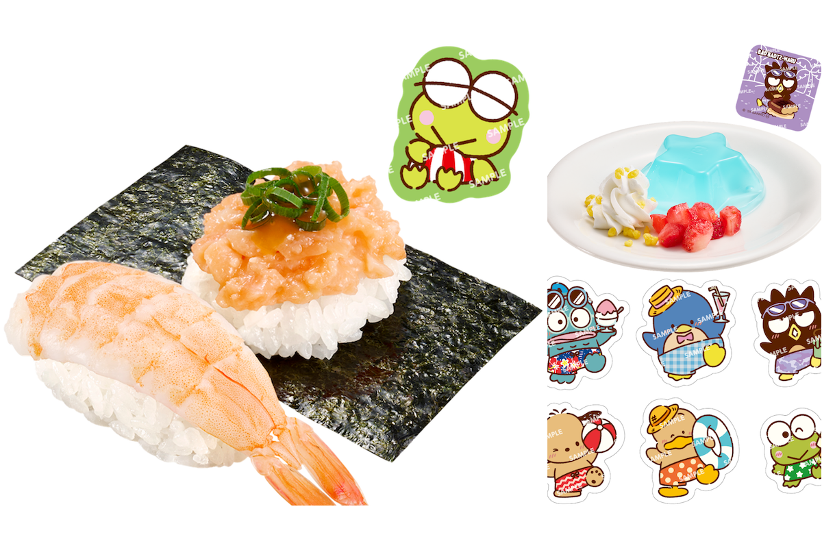 人気再燃中の「はぴだんぶい」と『スシロー』がコラボ！ 限定寿司や