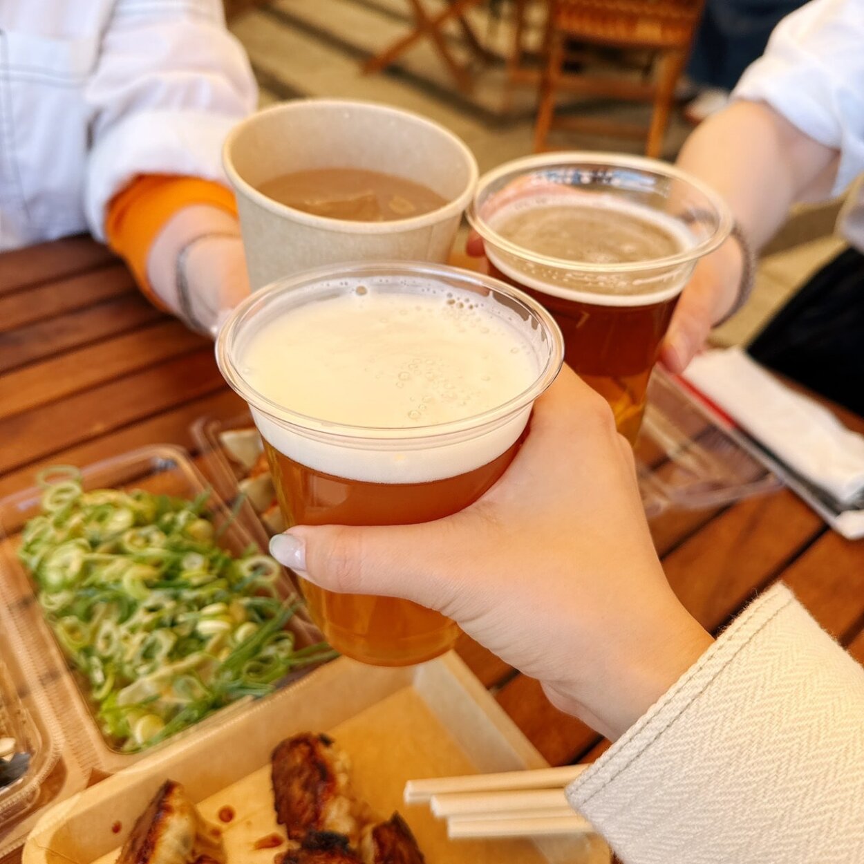 みんなで乾杯！