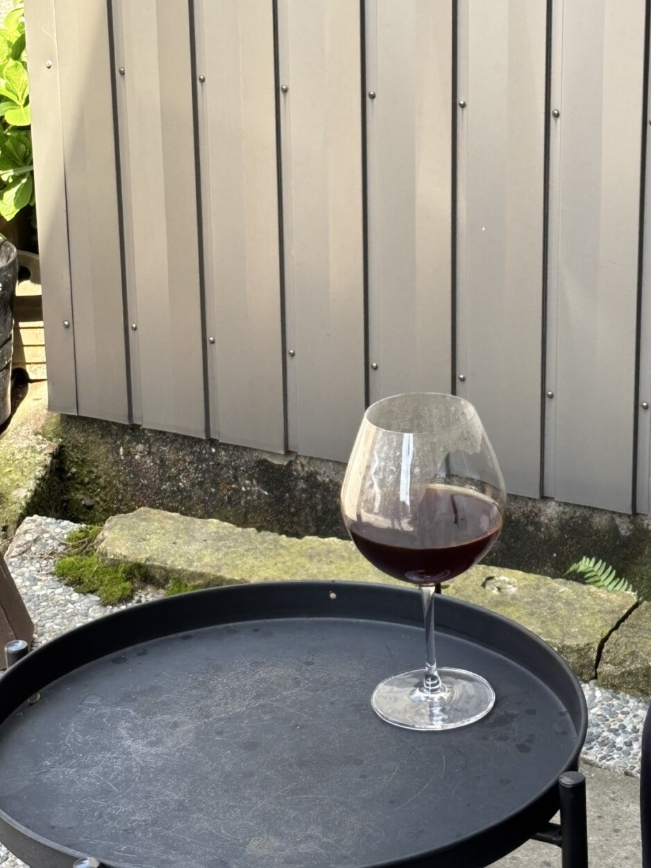 ワイングラスでコーヒーを楽しめる