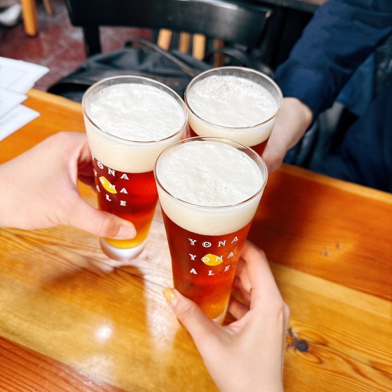 まずはビール