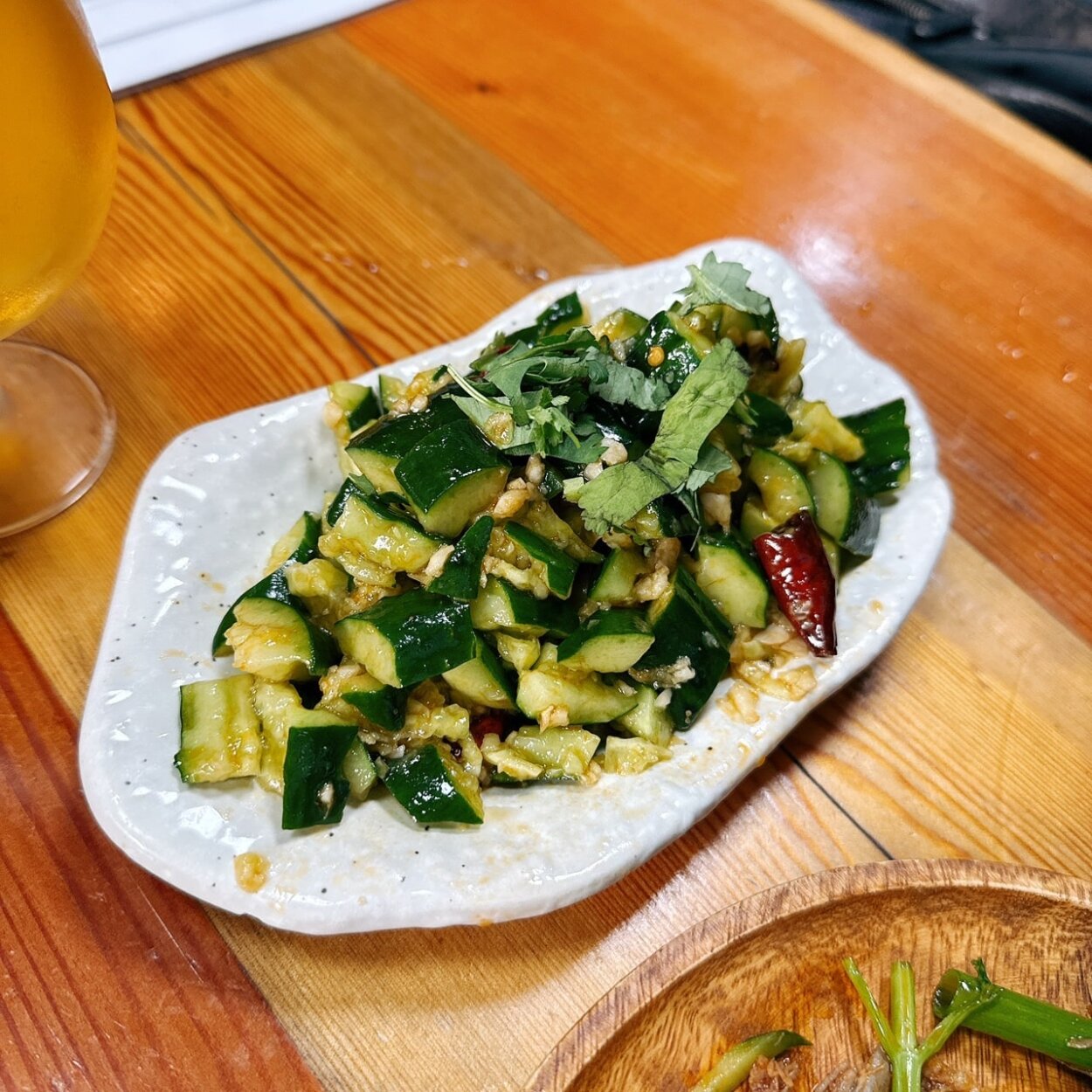 きゅうりがどっさり