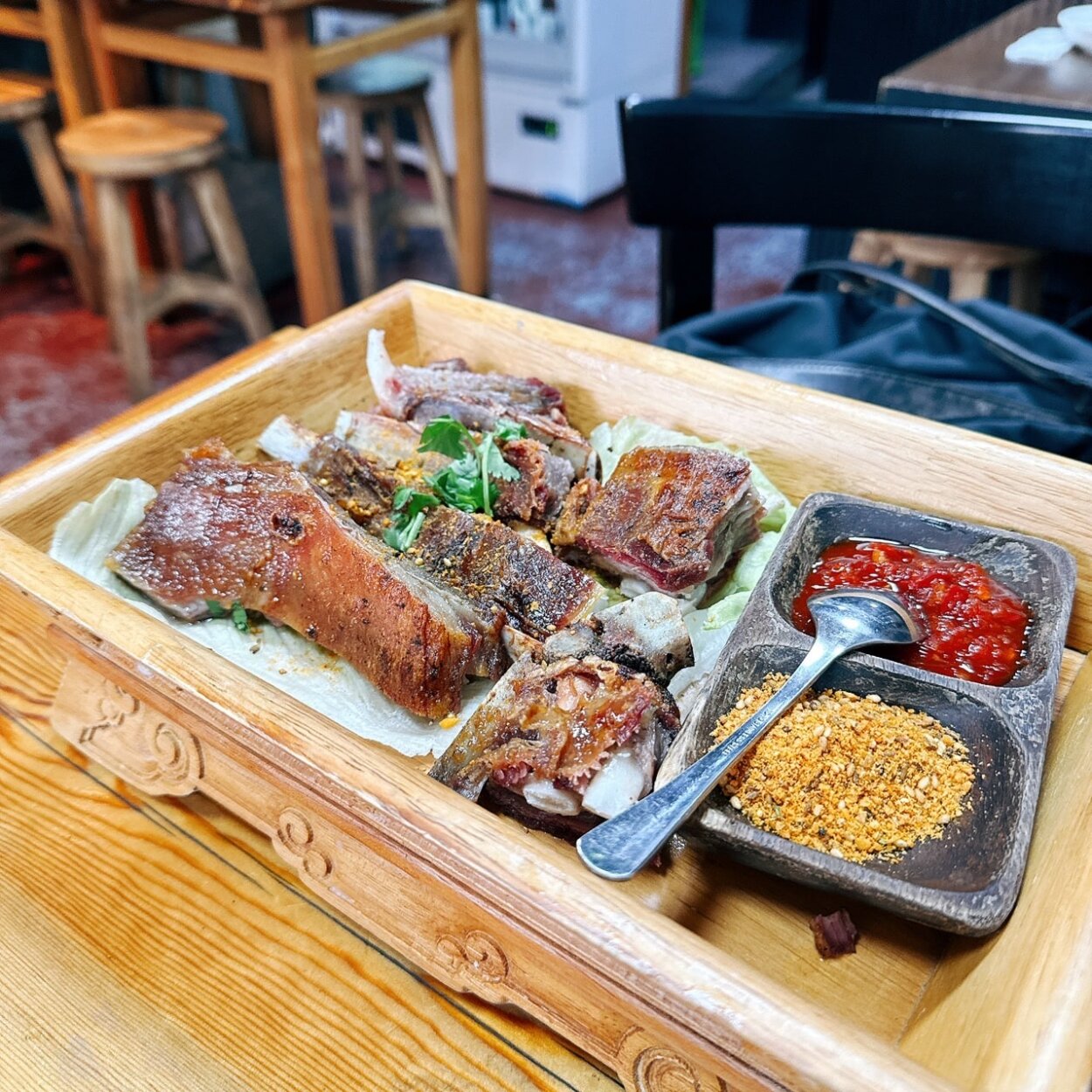 ラムを別角度からどうぞ