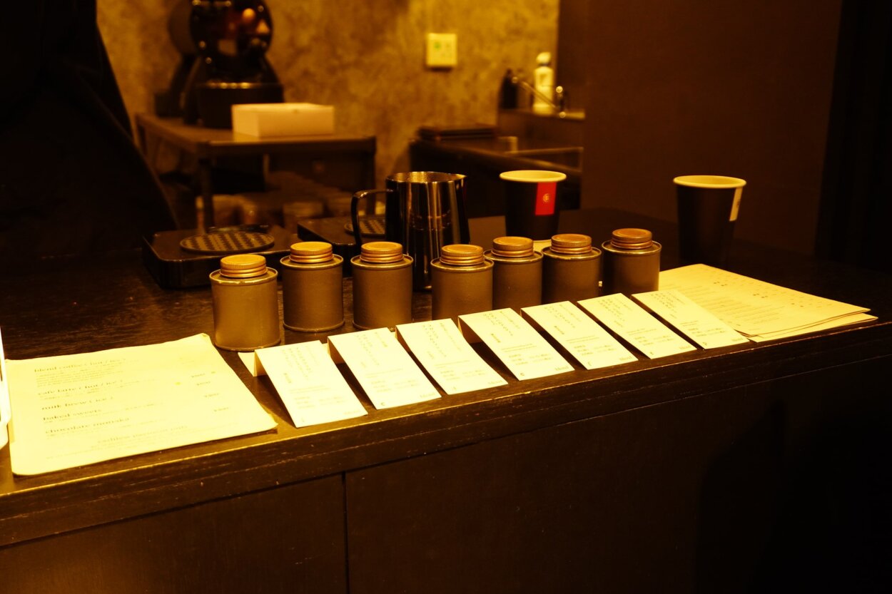 『blend kyoto』の店内