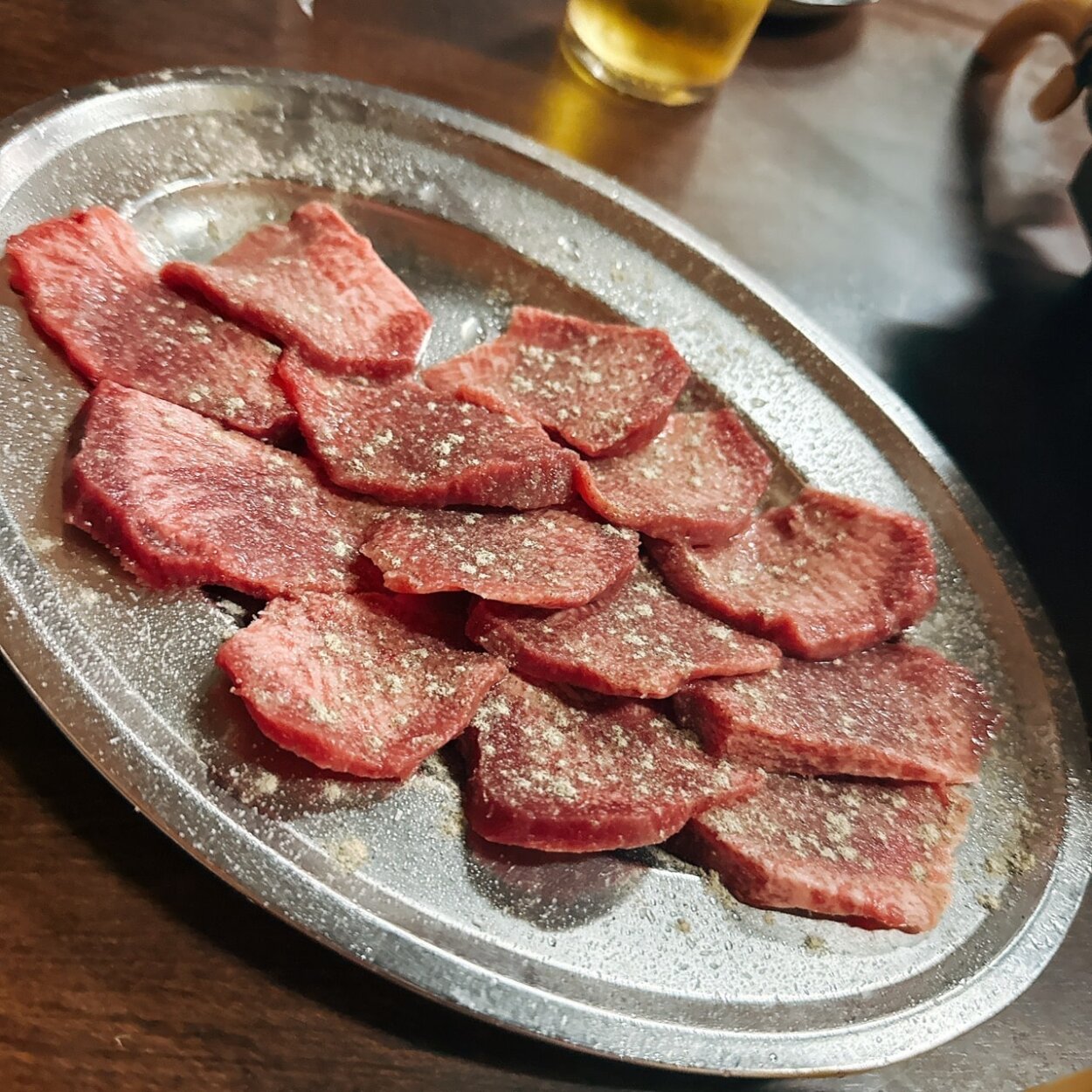 某焼肉屋さんのタン
