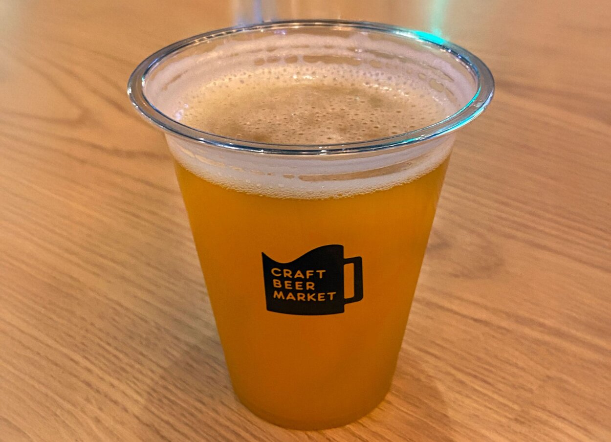 『FOOD STADIUM TOKYO』内の『クラフトビアマーケット』のビール