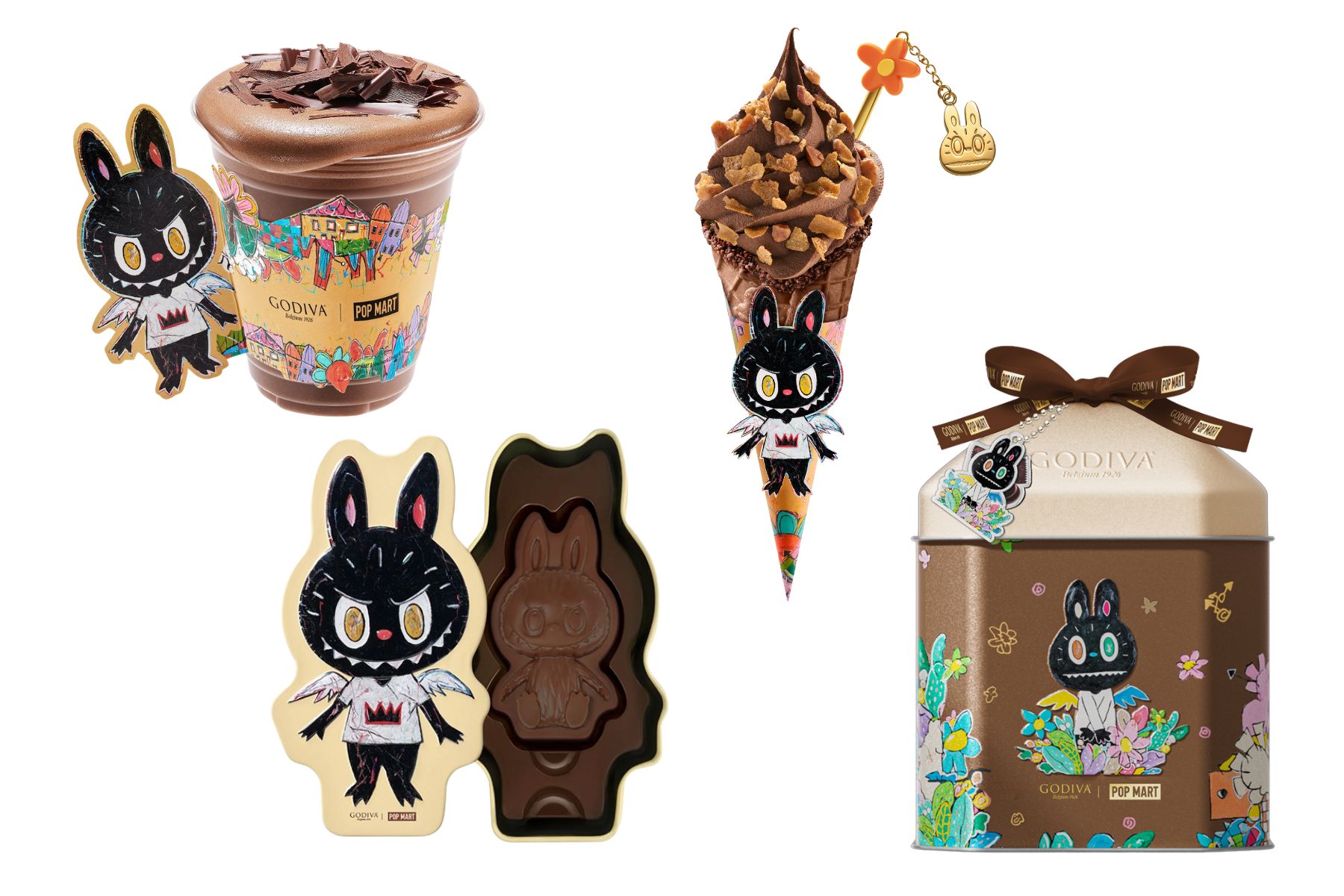 ゴディバ×ラブブが贈る至福のコレクション チョコレートボックス