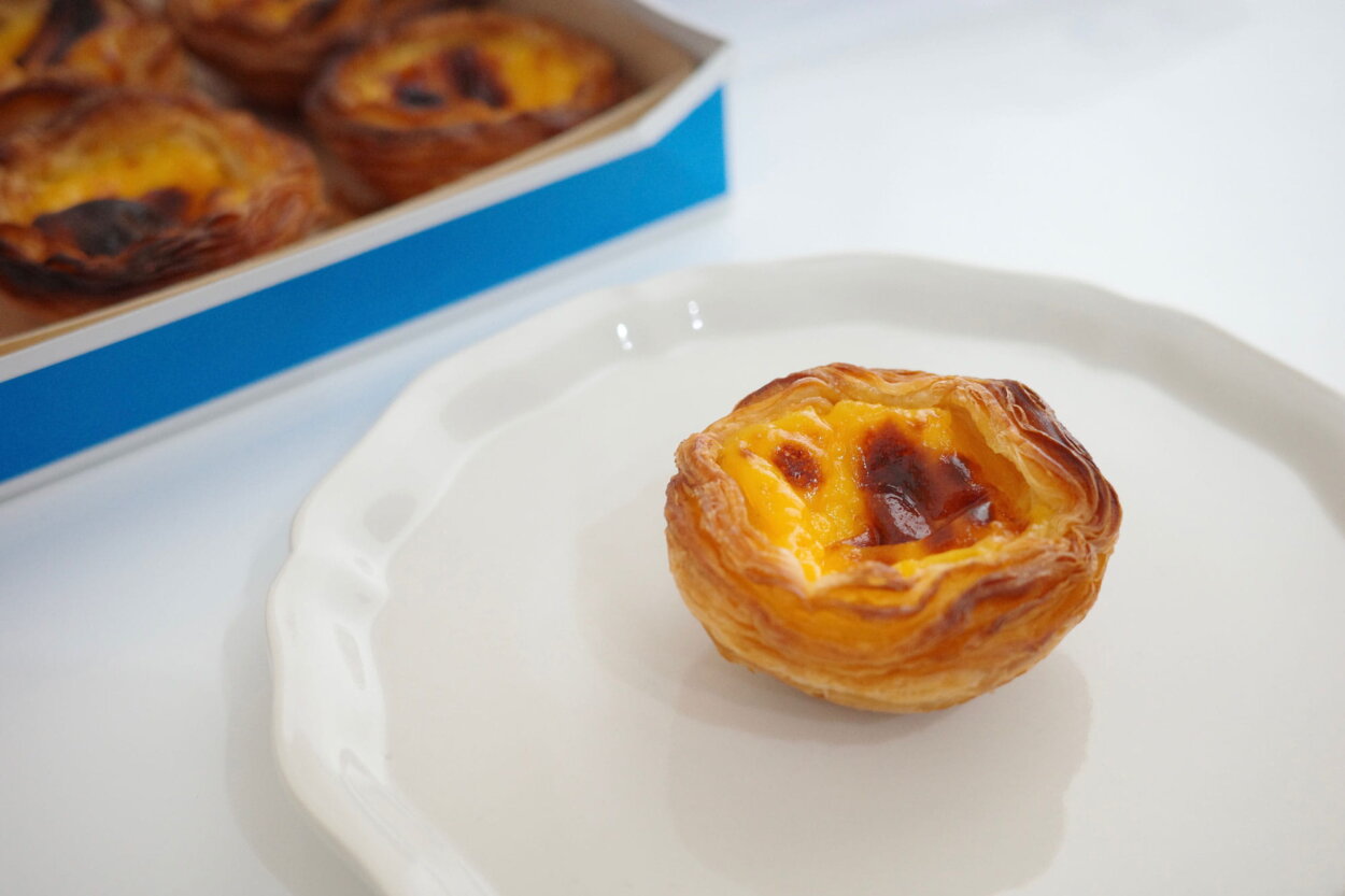 「パステル・デ・ナタ」（1個300円）