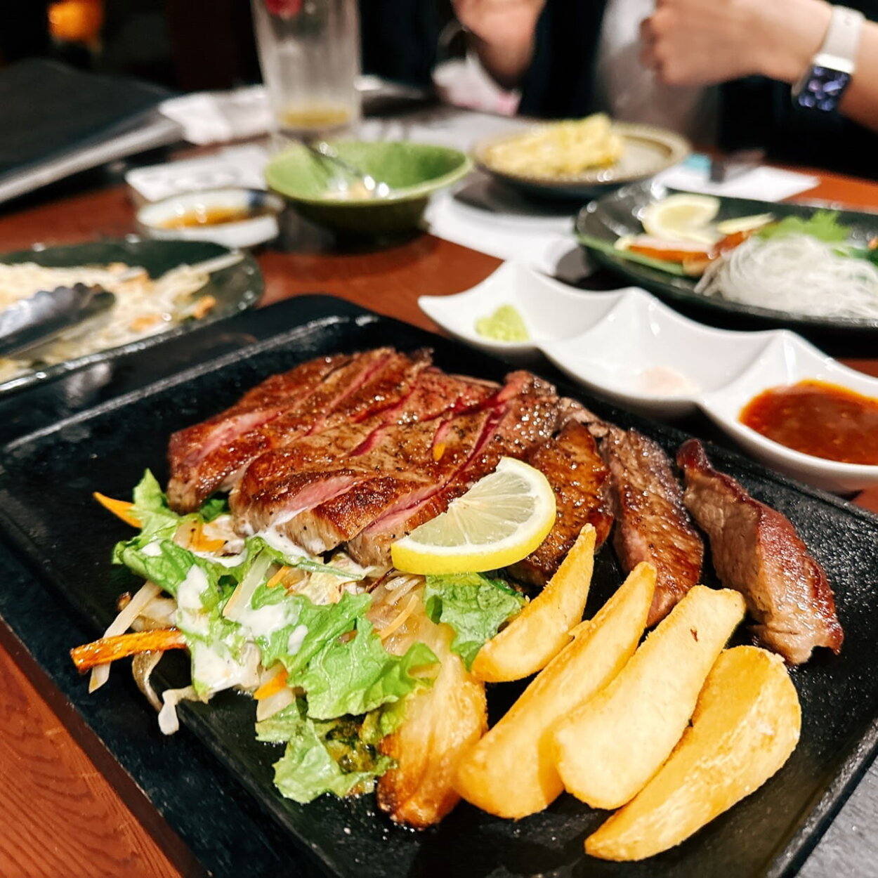 お肉もいただきます！