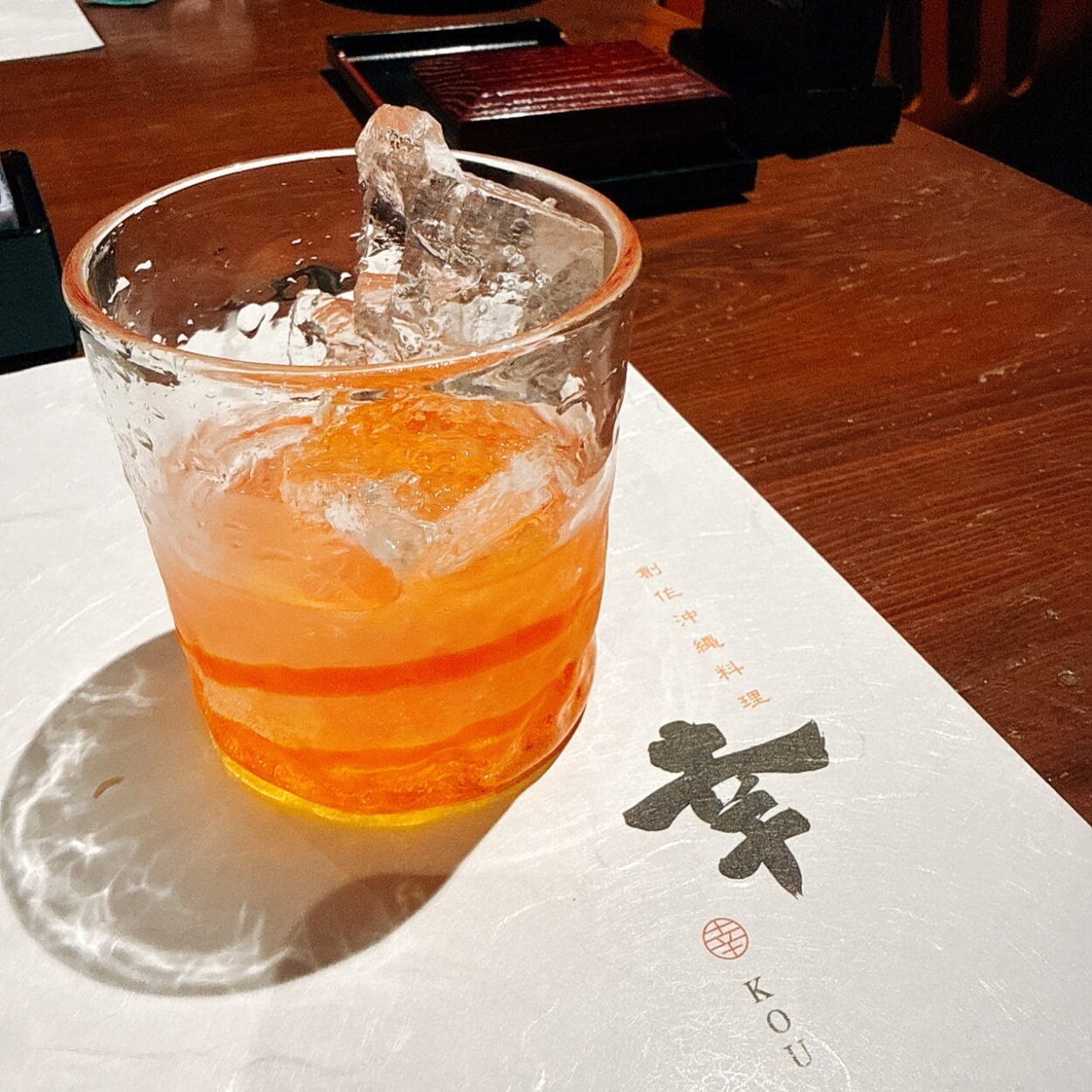 沖縄ですから、泡盛も飲みます！