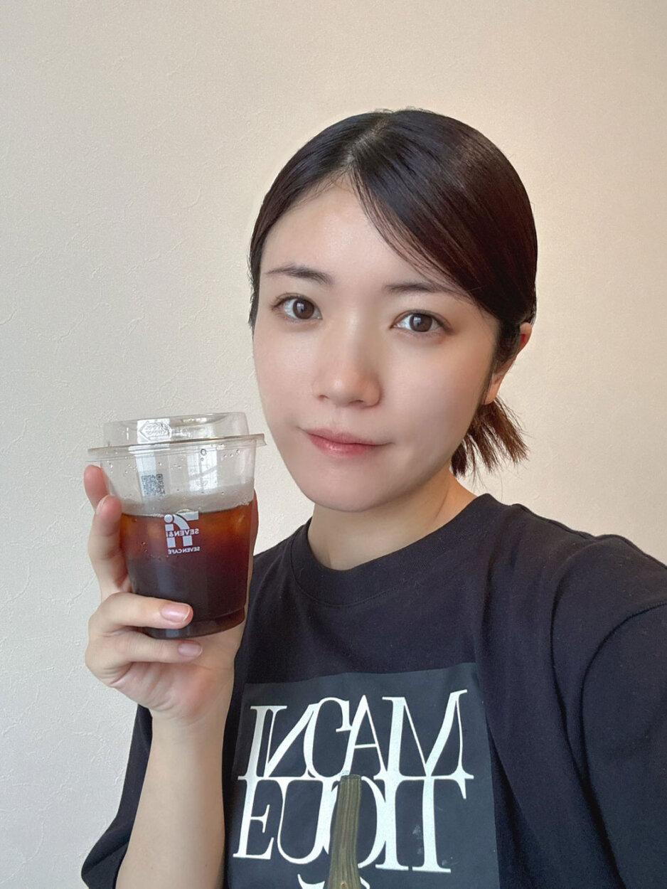 美山さんがお気に入りのコンビニコーヒー「セブンカフェ」