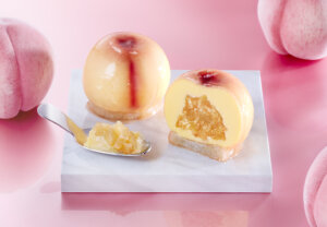 銀のぶどうの桃ケーキ「THEピーチ」6月1日発売｜桃バタークリームと