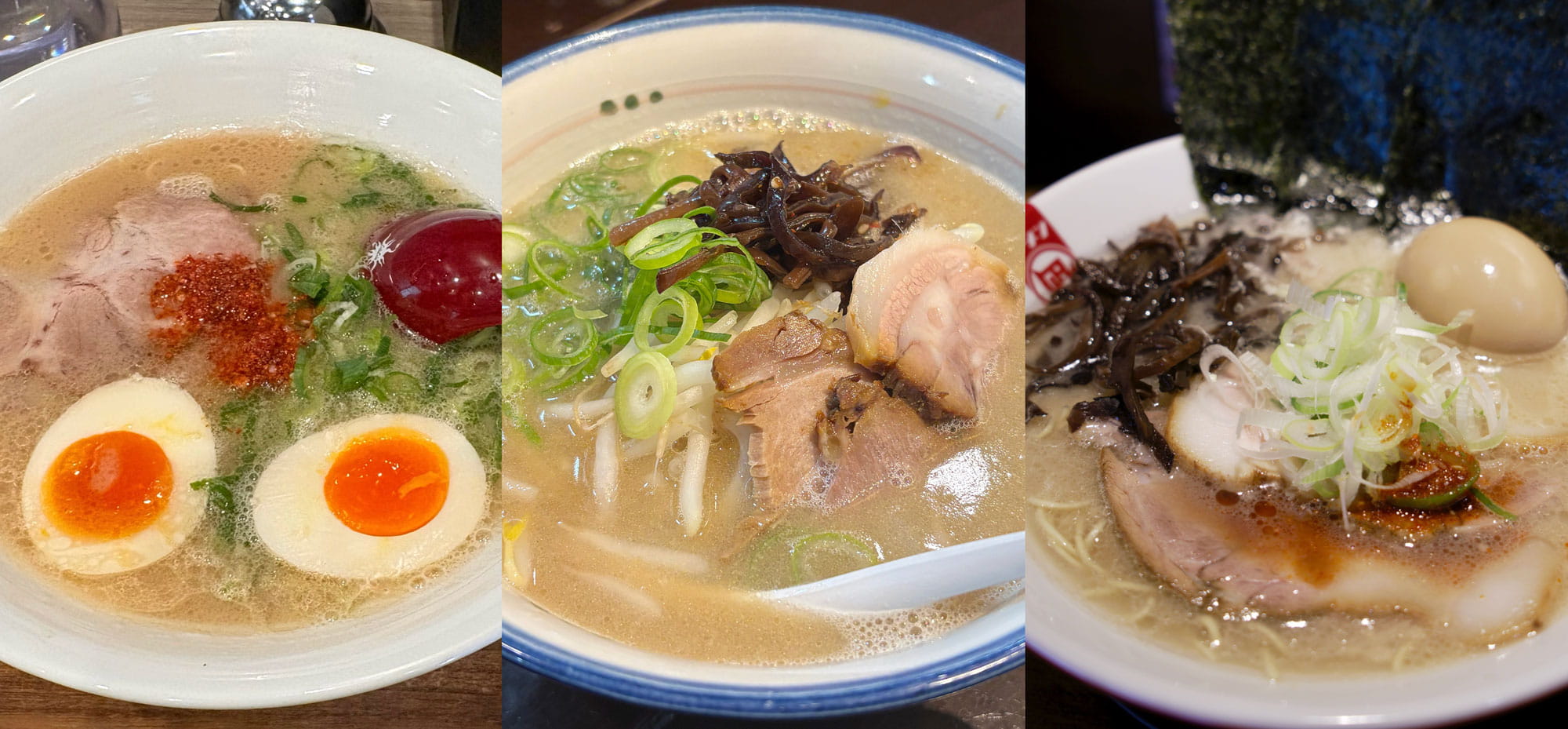 渋谷で堪能！行列を避ける本格炊きとんこつラーメン3選