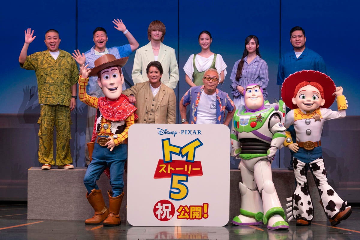バズ、ウッディ、ジェシーも登壇!
(C)2026 Disney/Pixar. All Rights Reserved.