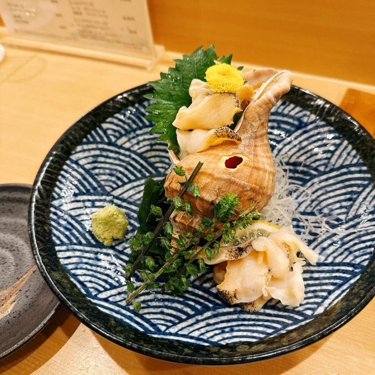 つぶ貝刺し