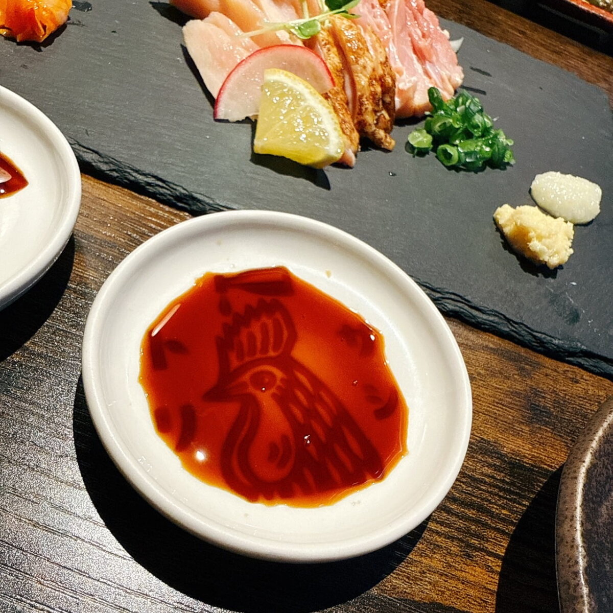 醤油皿にも個性あり